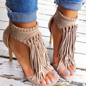 Chinese Laundry Suede Fringe